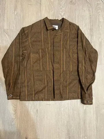 Pilgrim 브라운 셔츠 S [필그림 서프]