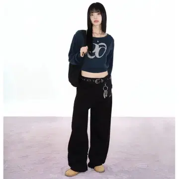 아존 ason 크롭 니트 숏 기장 한국