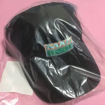 호시노 겐 MAD HOPE 캡 블랙 모자 블랙