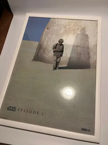 해피 복권 스타워즈 사가 A2 사이즈 포스터 프레임 포함