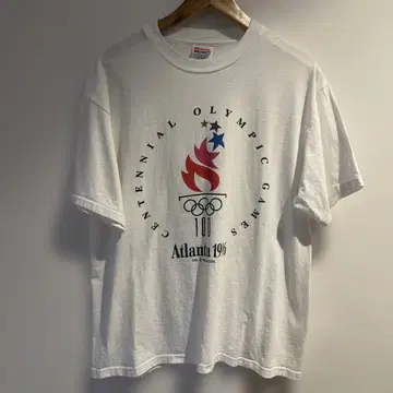 1996년 애틀랜타 올림픽 T셔츠 L 헤인즈 Hanes