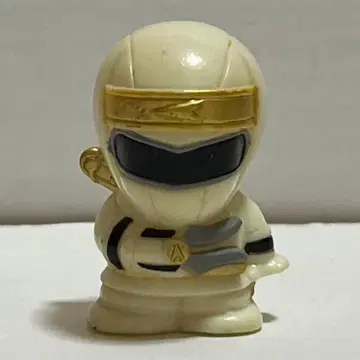 카쿠렌쟈 닌자 화이트 손가락 인형