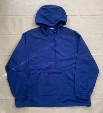 Lands' End 후드 부착 마운틴 후드티 블루 XL