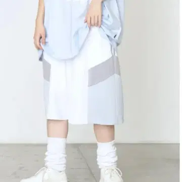 초 카리스마 니트 팬츠 화이트