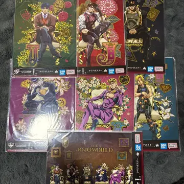 제일복권 죠죠 월드 I 상 클리어 포스터 컴플리트