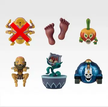 미사용 제일복권 죠죠의 기묘한 모험 G상 5종 세미 컴플리트 세트