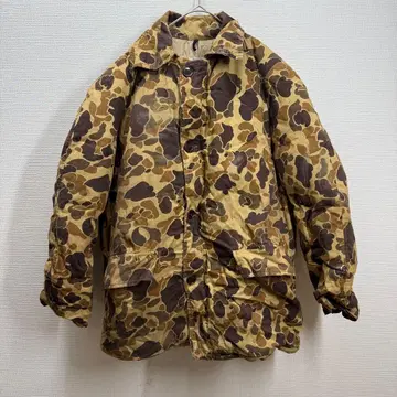 1058 ORVIS duck camo hunting jacket brn