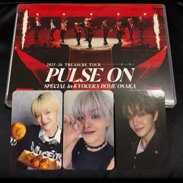 TREASURE PULSE ON 교세라 지훈 트레이딩 카드 포함