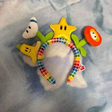 레어템 머리띠 USJ 마리오 아이템 레인보우 로드