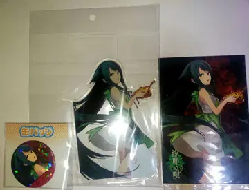 사야의 노래 게마 복권 B상 아크릴 스탠드 D상 홀로그램 캔뱃지