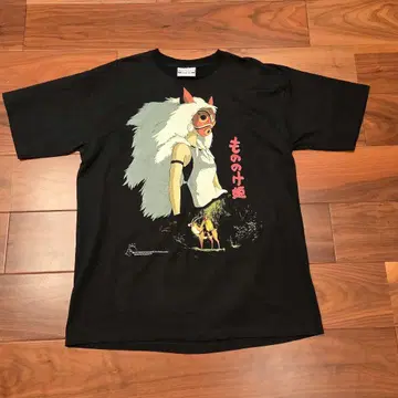 모노노케 히메 T셔츠 부트 블랙 XL 지브리