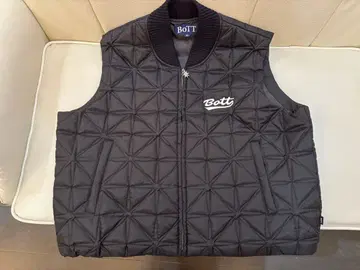 Bott 블랙 퀼팅 베스트 M