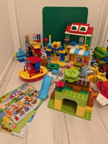 듀플로 묶음 판매 [ 박스 없음/설명서 있음/결품 있음 ]