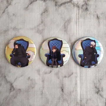 주술회전 로프트 플라자 캔뱃지 고죠 사토루 게토 스구루 이에이리 쇼코