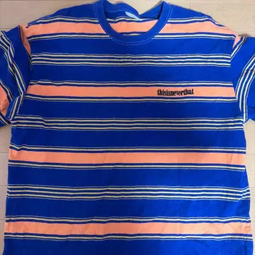 thisisneverthat 스트라이프 티셔츠 L
