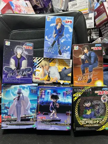 명탐정 코난 피규어 7개 세트 미사용