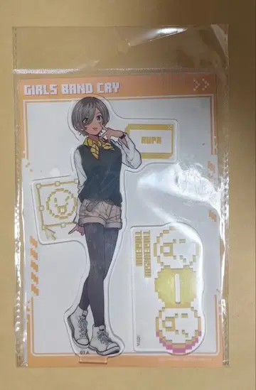 걸즈 밴드 크라이 걸클라 루파 아크릴 스탠드 중국 한정판