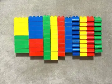 다색 레고 블록 세트