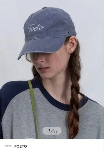 FOETO 야구 모자 그레이 한국