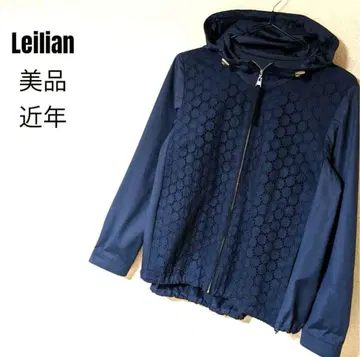 레리안 마운틴 파카 레이스 Leilian 후드티 자수 새상품급 최근