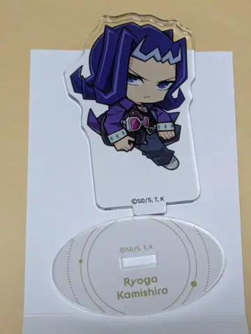 신도 료가 아크릴 스탠드 ZEXAL 유희왕 콜라보 카페