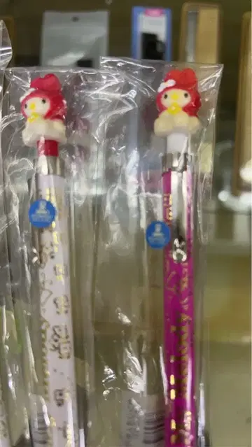 산리오 마이멜로디 입체 마스코트 샤프 2개 세트