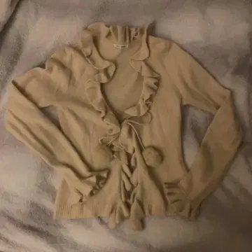 모리걸 폼폼 가디건