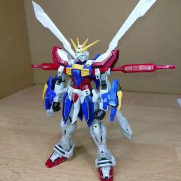 RG 1/144 갓건담 (버닝 건담) 완성품 정크 취급