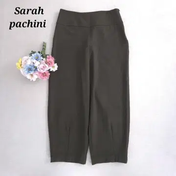 사라파치니 스트레치 팬츠 저지 벌룬 카키
