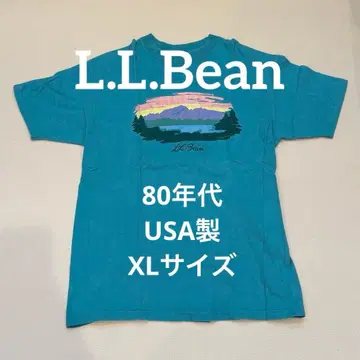 [80년대] L.L.Bean 티셔츠 XL USA제 Hanes 바디