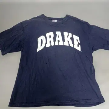 90s Champion 칼리지 T DRAKE T셔츠 XL 네이비