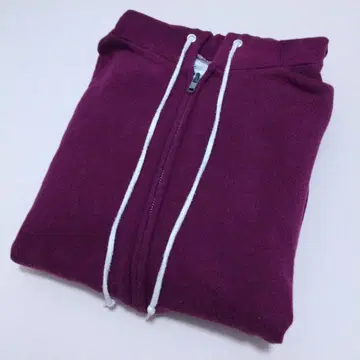 Hanes 후드티 80s USA제 알루미늄 지퍼 버건디 M