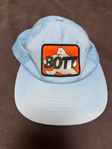 BoTT 곰 로고 스카이블루 메쉬 캡