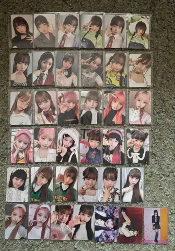 ive 레이 트레이딩 카드 묶음 판매