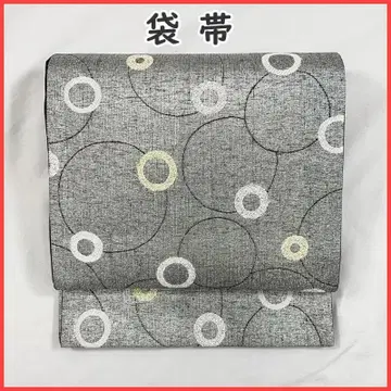 410my28 륜츠나기 후쿠로 오비 은통시 금은사 도트엔 미