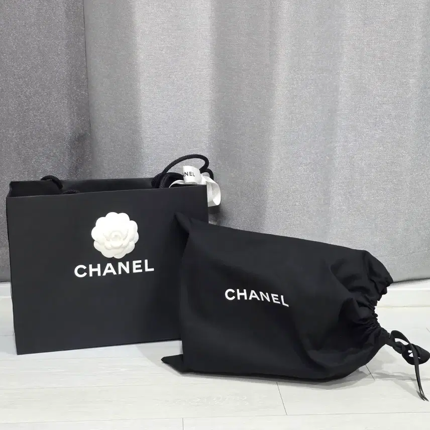 샤넬 가브리엘 호보 스몰 네이비블랙 사진 3