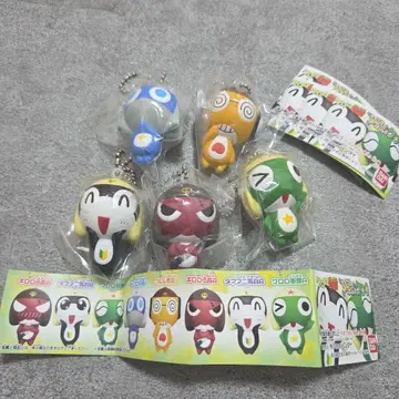 BANDAI 개구리 중사 케로로 후뉴후뉴 케로로 미개봉 5개 세트