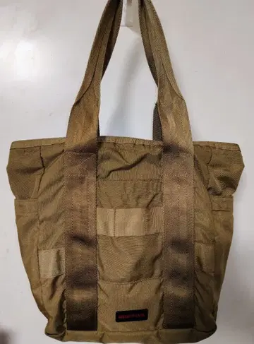 BRIEFING 토트백 카키색 A4 수납 가능 새상품급