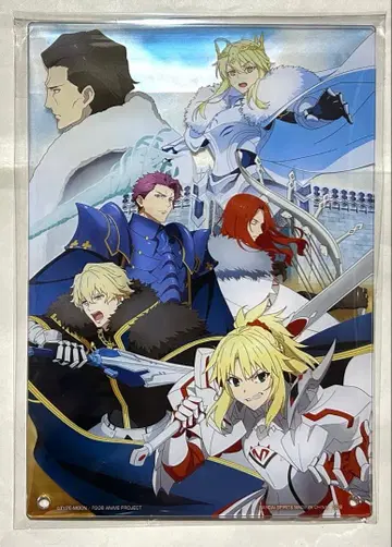 FGO 아크릴 플레이트 제일복권 원탁 캐멀롯 아르토리아 모드레드