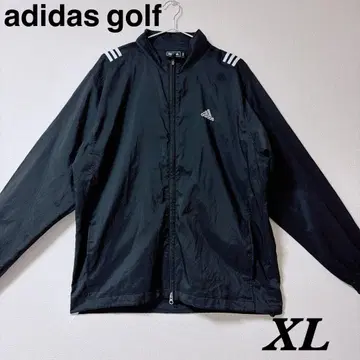 아디다스 테일러메이드 골프 하프 지퍼 XL 블랙 윈드 브레이커