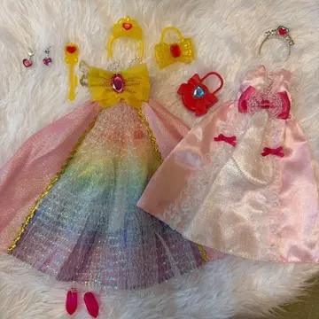 [새상품급] 리카짱 드레스 꿈꾸는 공주님 레인보우 판타지아 외 드레스