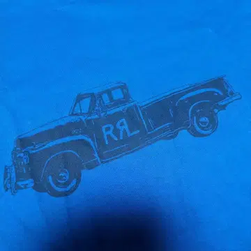 90s RRL 트랙 셔츠 이후 염색