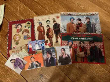 미세스 그린애플 포토 카드 오오모리 모토키 트레이딩 카드 로손 묶음 판매