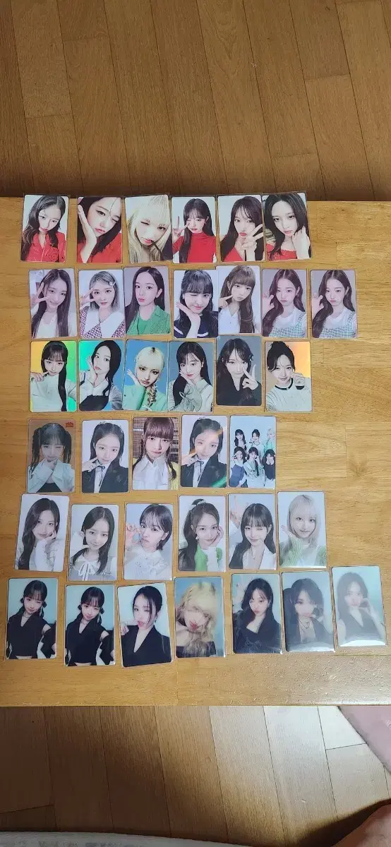 아이브 파파존스 포토카드 37장 일괄 판매