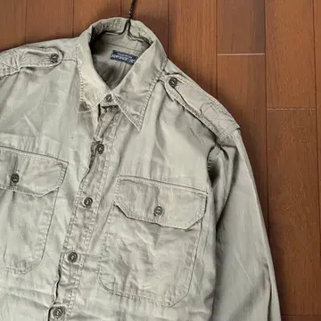 40s 빈티지 미군 실물 밴드 포함 밀리터리 셔츠 ML 구제 의류 남성용