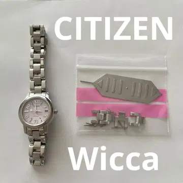 CITIZEN Wicca 손목시계 조절 기능 포함 위카
