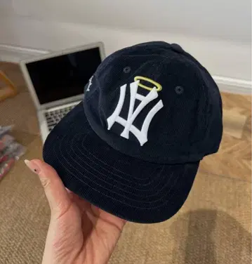 aeae 네이비 코듀로이 야구 모자