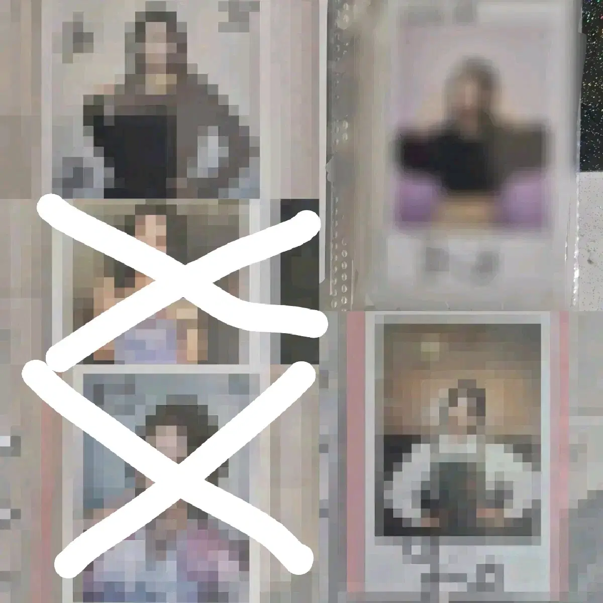 Billlie haram sign polaroid | Bunjang Global