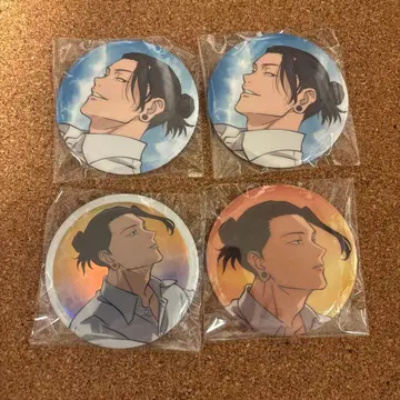 주술회전 세가 럭키 쿠지 게토 스구루 캔뱃지