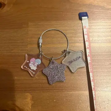 키키라라 산리오전 별 모양 아크릴 키링